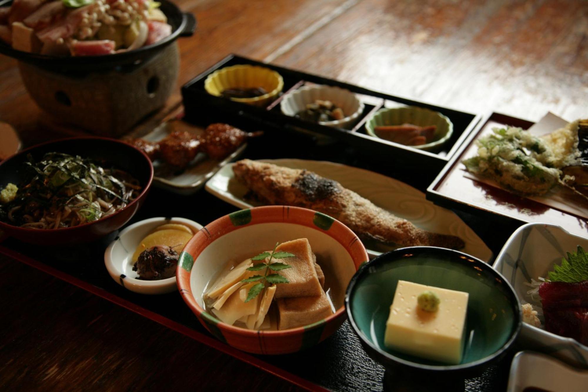 Hotel Magome Chaya à Nakatsugawa Extérieur photo