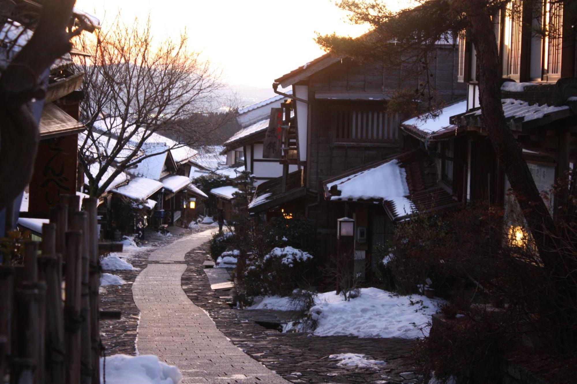 Hotel Magome Chaya à Nakatsugawa Extérieur photo