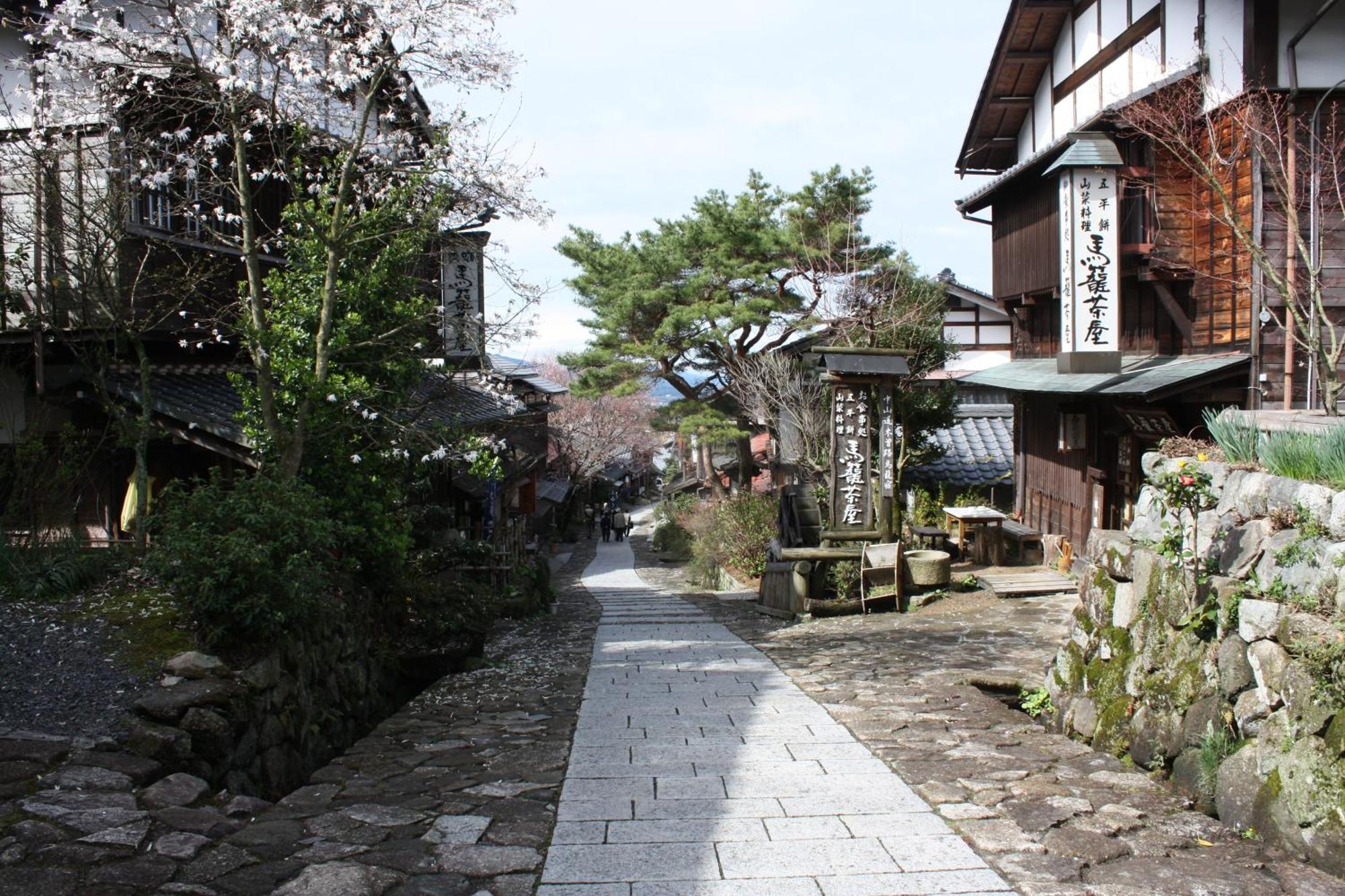 Hotel Magome Chaya à Nakatsugawa Extérieur photo